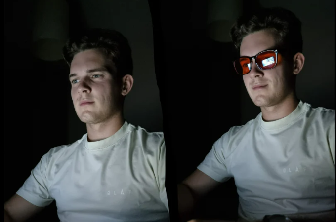 Blauwlicht Filter Bril